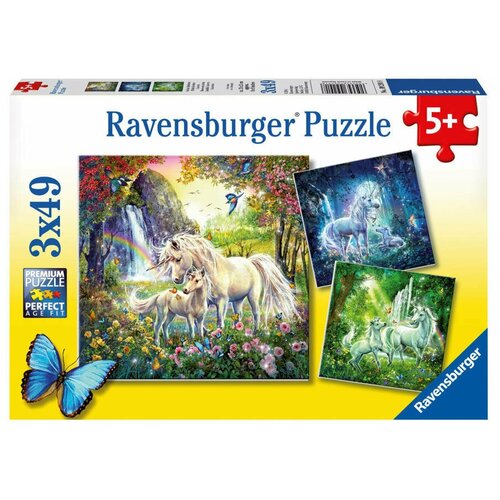 Набор пазлов Ravensburger Единороги, 3х49 эл.