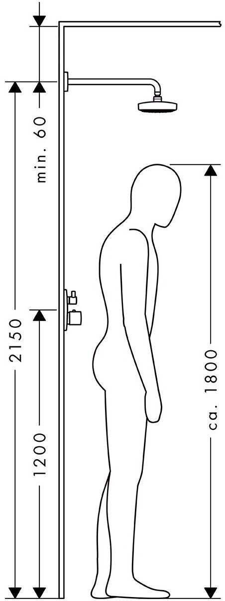 Душ верхний Hansgrohe - фото №10