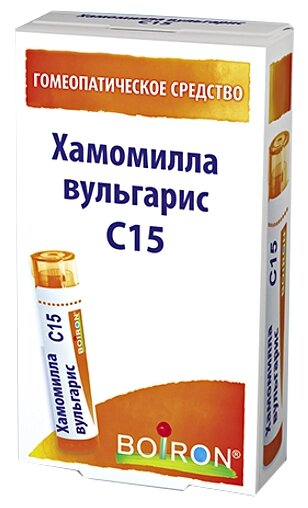 Хамомилла вульгарис С15 гран. гомеопат., 4 г