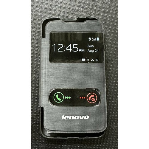 Чехол-книжка Flip Cover для Lenovo P700, черный