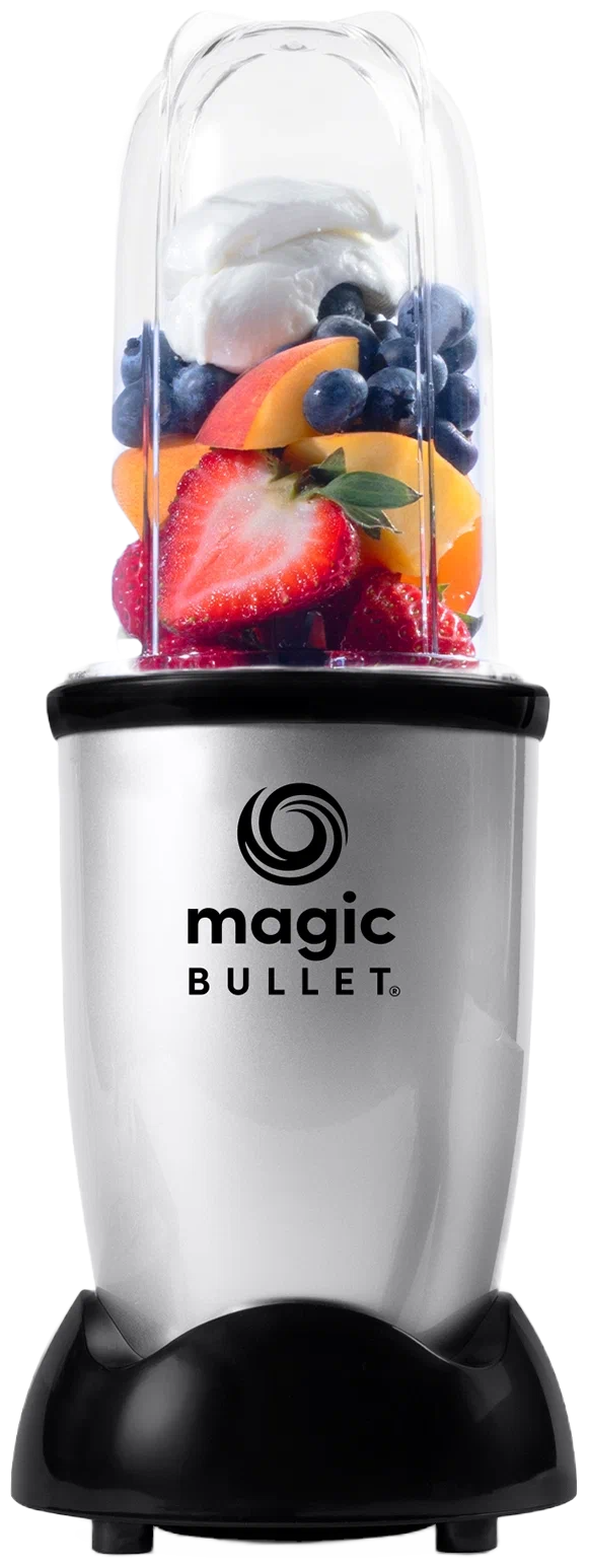 Стационарный блендер NutriBullet MBR-03 Magic Bullet, серебристый/черный