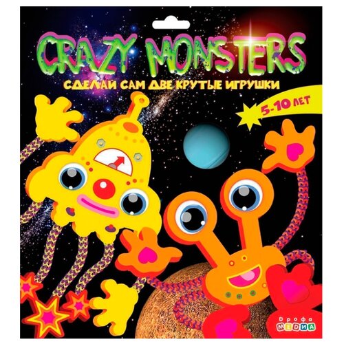 фото Дрофа-медиа набор для творчества crazy monsters (3386)