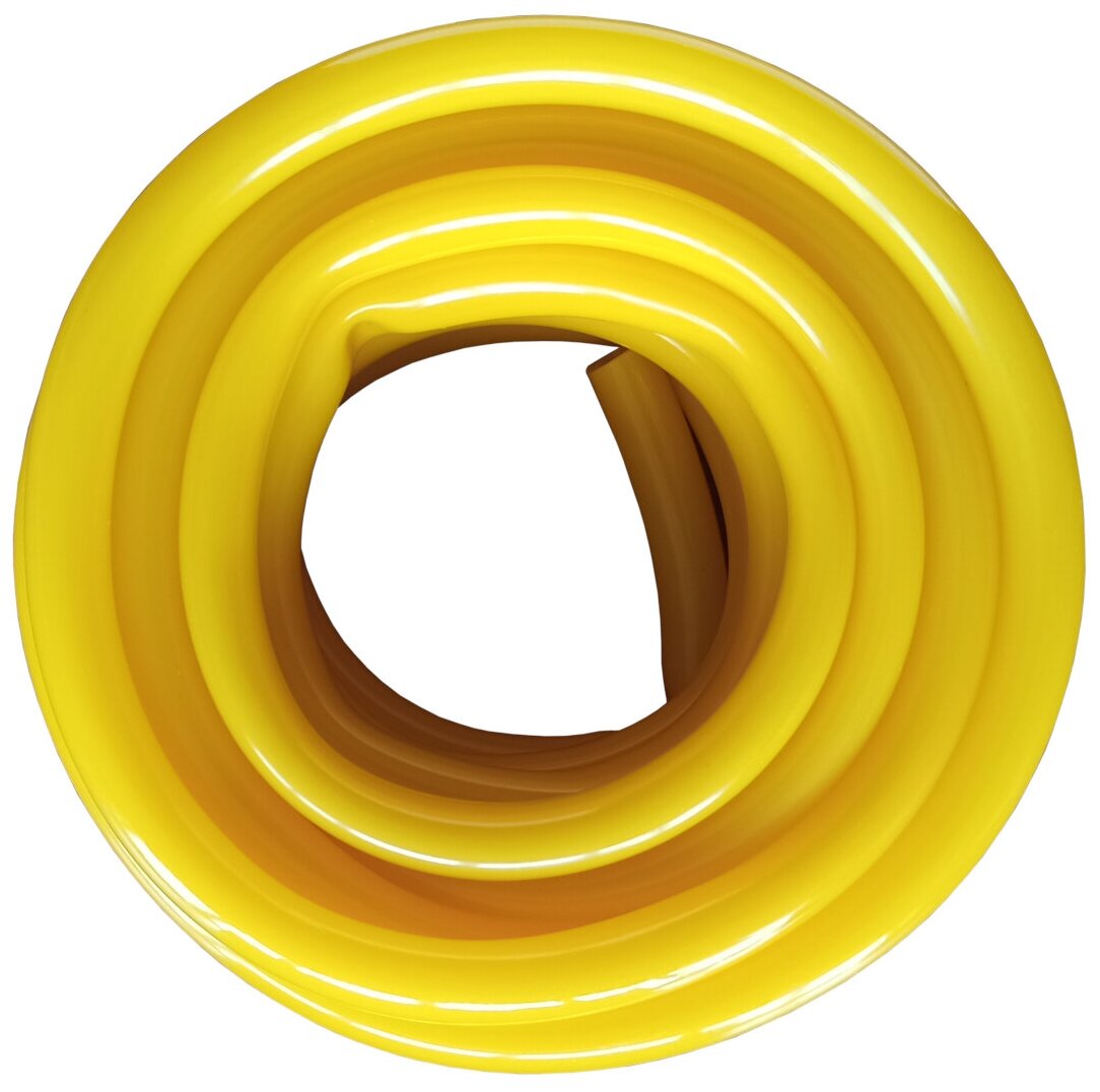 Шланг BOUTTE однослойный пищевой 8 х 11 мм, 5 м , желтый - фотография № 1