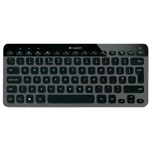 Клавиатура Logitech Wireless Illuminated K810 Keyboard, подсветка, черная, беспроводная