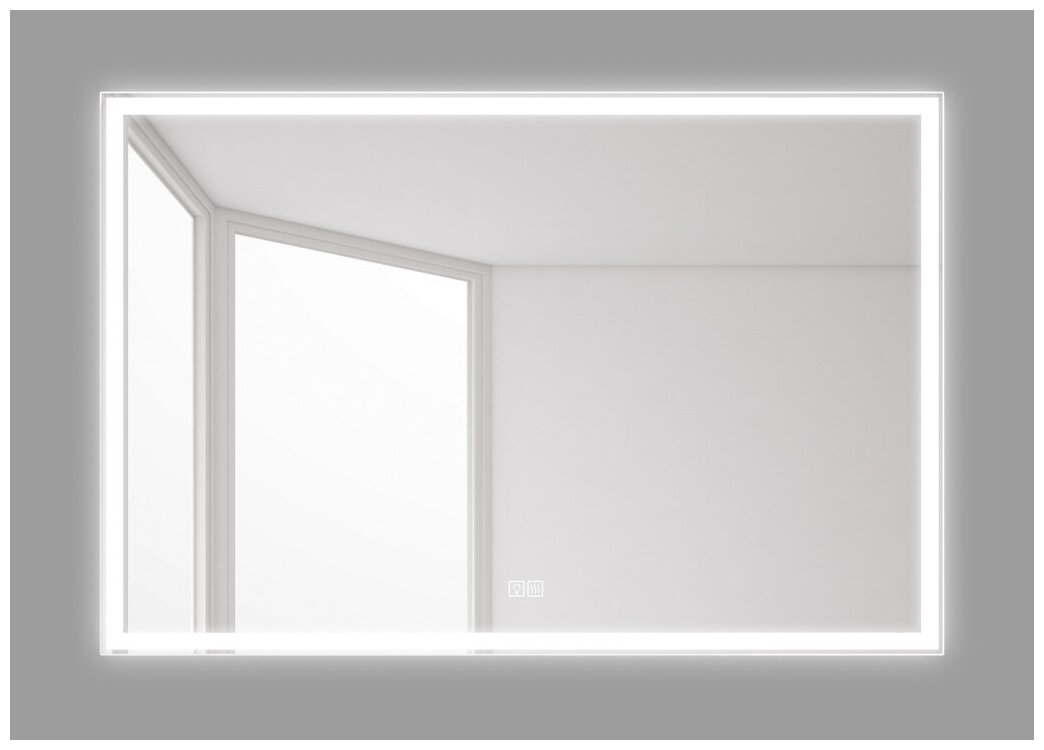 BelBagno Зеркало SPC-GRT-1200-800-LED-TCH-WARM