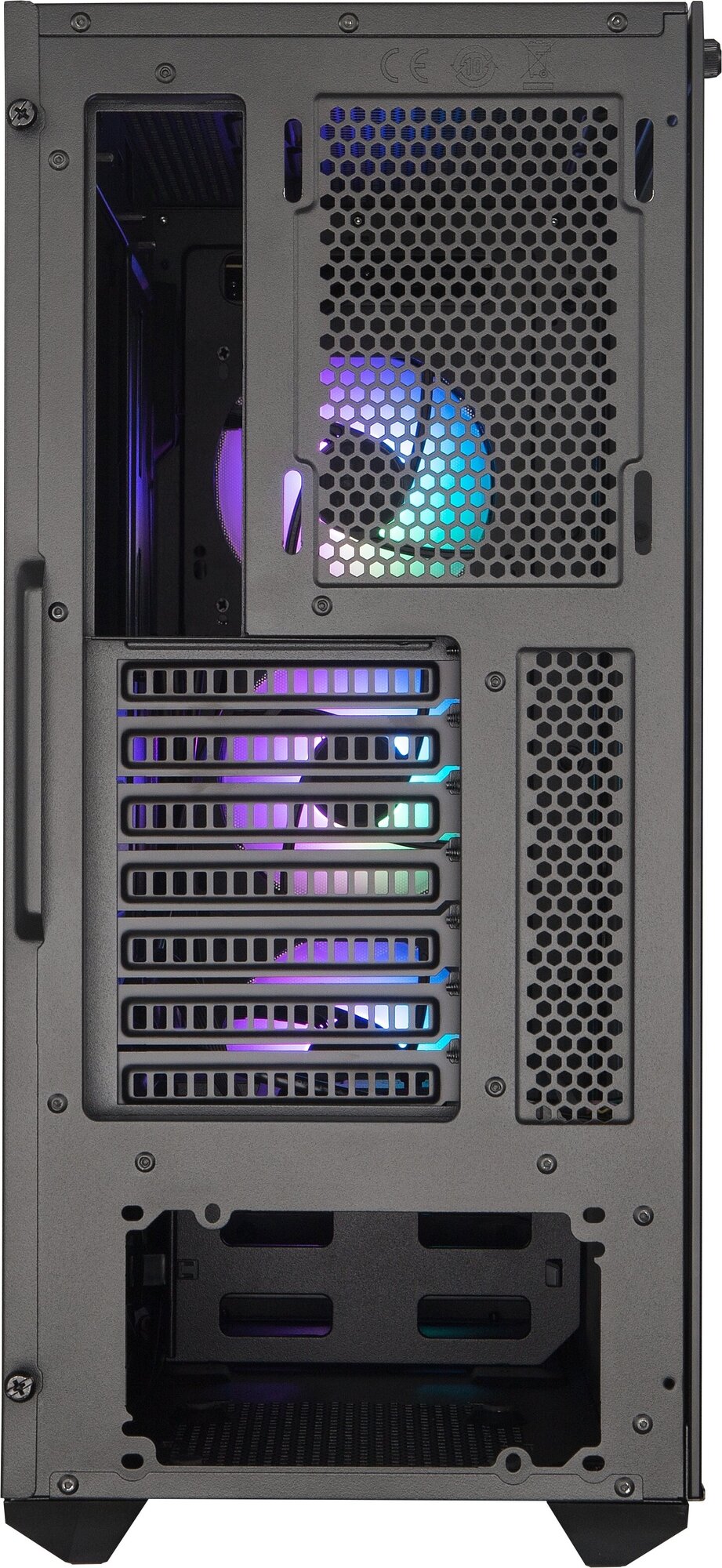 Корпус eATX Cooler Master MCB-D500D-KGNN-S01 черный, без БП, с окном, 2*USB 3.0, audio - фото №17