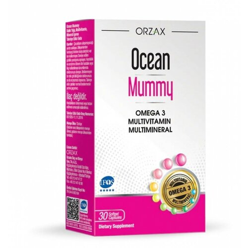 Океан Мамми для беременных и кормящих (Ocean mummy), ORZAX, 30 капсул