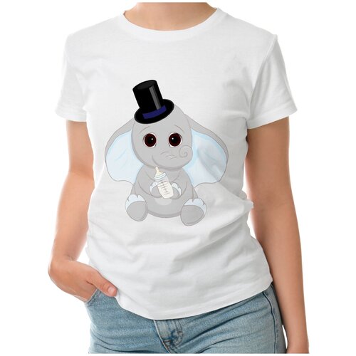 фото Футболка roly, размер m, белый