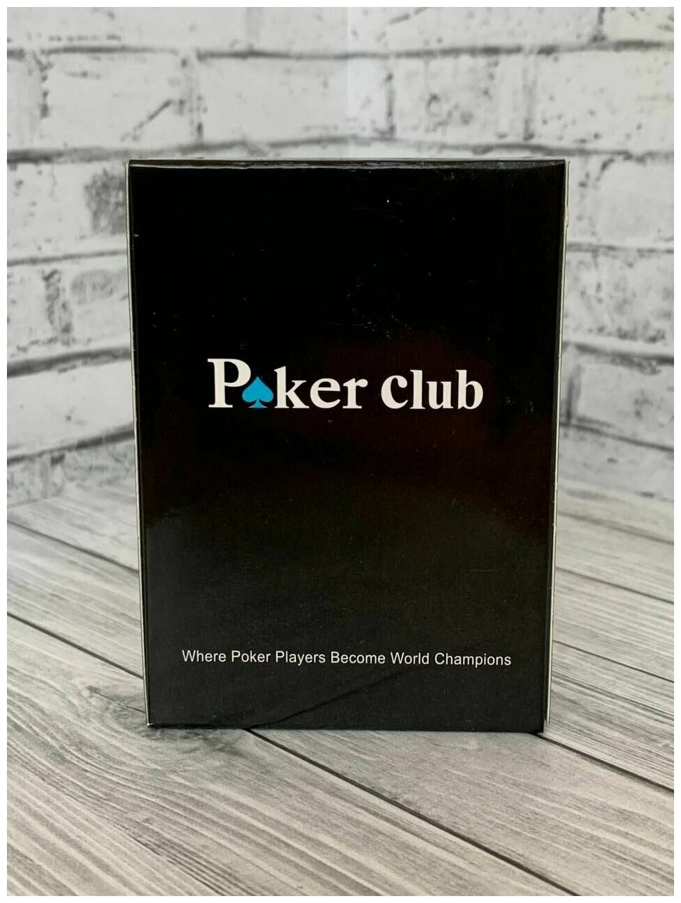 Карты игральные пластиковые для покера PokerClub