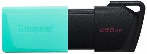 Флеш-диск 256GB KINGSTON DataTraveler Exodia M, разъем USB 3.2, черный/зеленый, DTXM/256GB