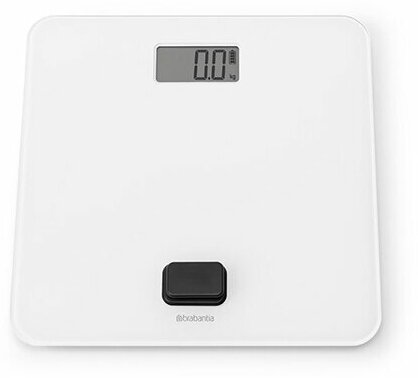 Цифровые весы для ванной комнаты Brabantia ReNew белые