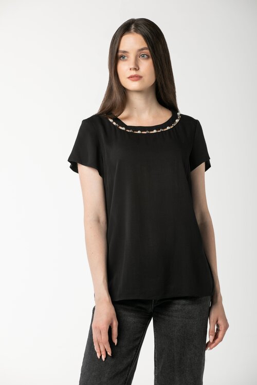 Блуза  GUESS, размер XS, черный