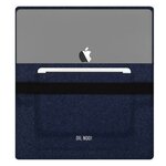 Чехол для 16 MacBook Pro 2020 / MacBook 15 Pro до 2016 года / Макбук Про 15 и 16 дюймов / ноутбука 15 и 16 дюймов / подставка / сумка из фетра / горизонтальный с крышкой синий - изображение