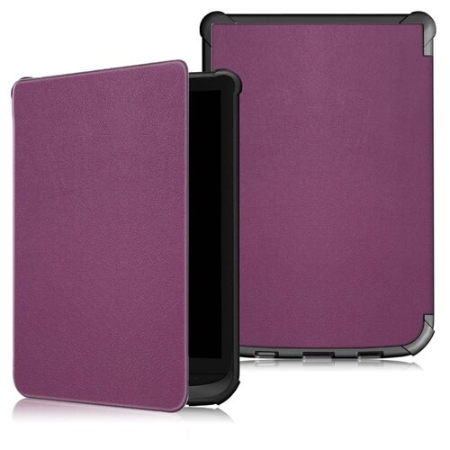 фото Чехол-обложка для электронной книги pocketbook 616 (basic lux 2)/ 627 (touch lux 4)/ 632 (touch hd 3) цвет: фиолетовый p-case