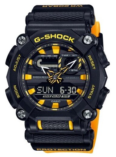 Лучшие Наручные часы G-Shock желтые