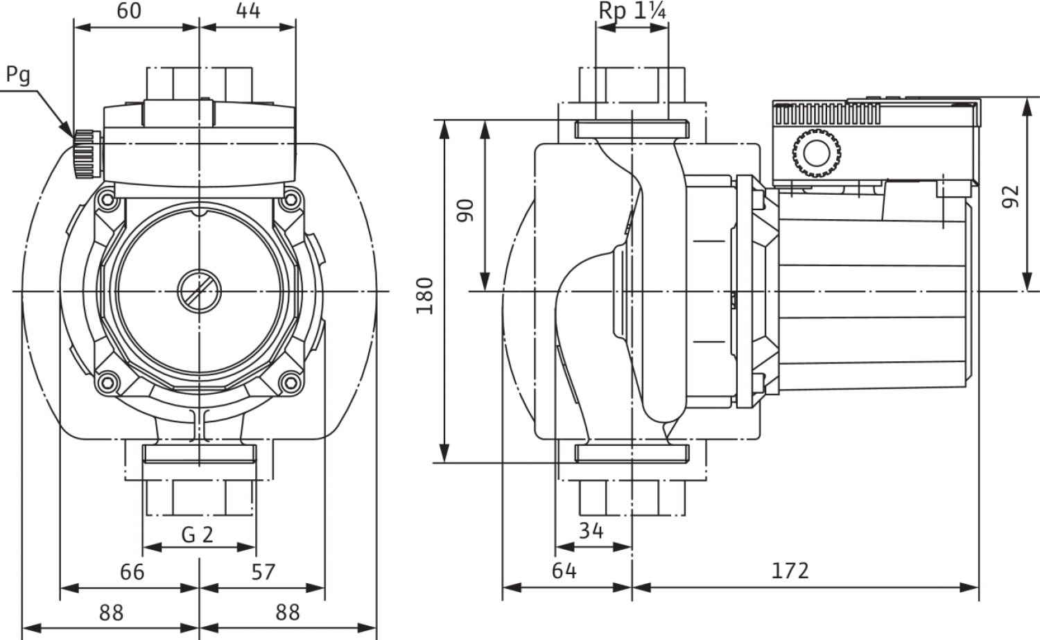 Циркуляционный насос Wilo TOP-S 30/7 EM - фото №7