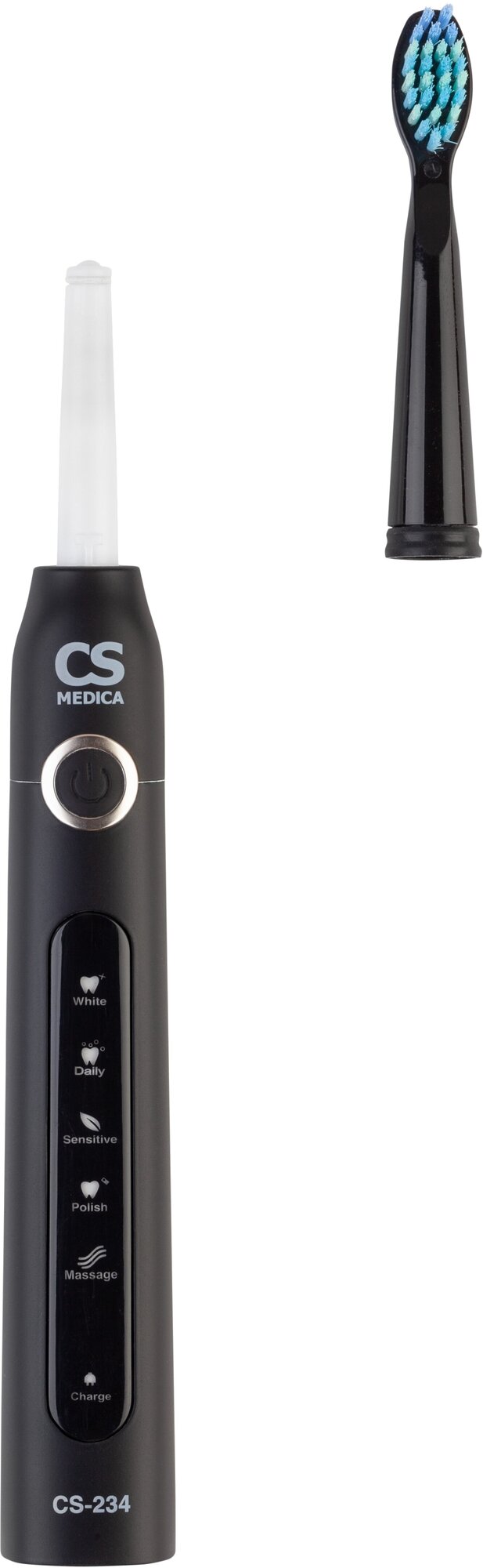 Электрическая звуковая зубная щетка CS Medica SonicMax CS-234 (черная)