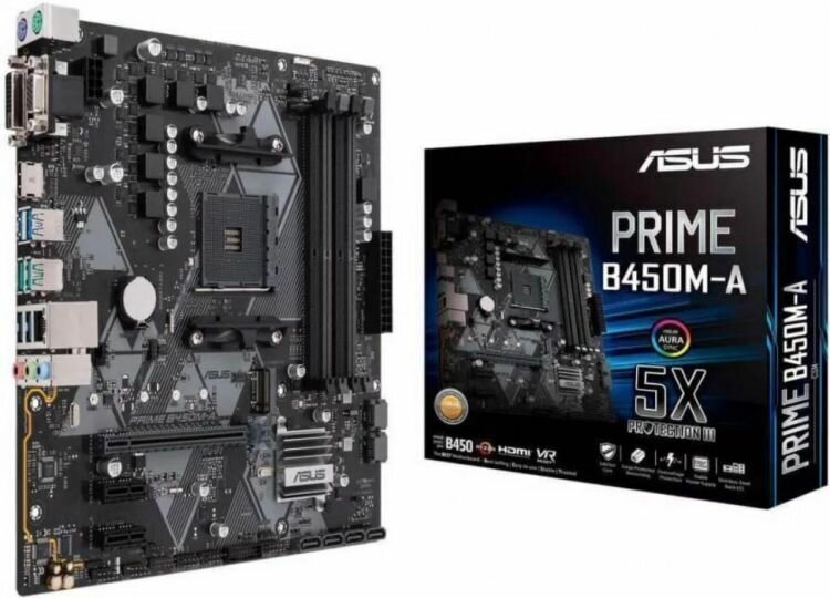 Материнская плата ASUS PRIME B450M-A II