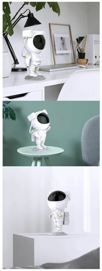 Светильник "Космонавт" с пультом на подставке - фотография № 3