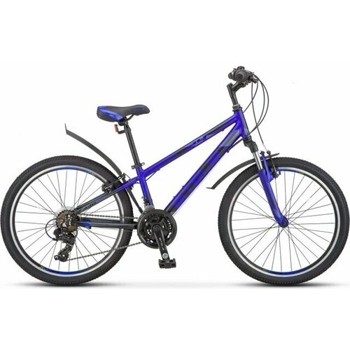 Велосипед Stels Navigator-440 V 24” K010, рама 12” Синий [LU092698-LU090084] горный mtb велосипед stels navigator 440 v 24 k010 2020 синий 12 требует финальной сборки