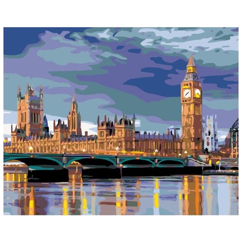 Картина по номерам Лондонский мост, 40x50 см