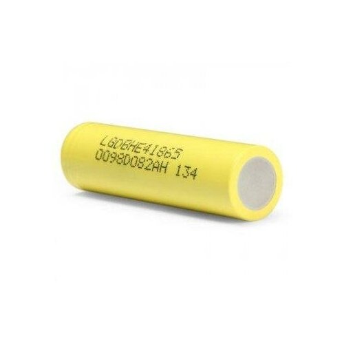 Аккумулятор LG 18650 высокотоковый HE4 20A 2500mAh , 1шт.