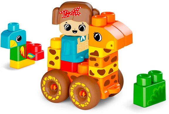 Конструктор пластиковый Baby Blocks "Сафари" 20 деталей (TD03912)