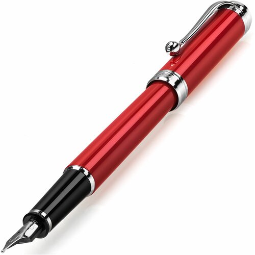 Перьевая ручка AURORA Talentum Red Resin Barrel and Cap Chromed Trim (AU D14-RM),(AU D11 R 1*)