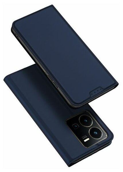 фото Чехол книжка Dux Ducis для Vivo Y35 / Y22 / Y22S, Skin Series черный