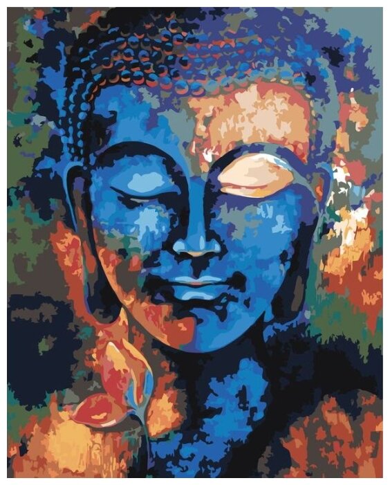 Картина по номерам "Будда", 40x50 см