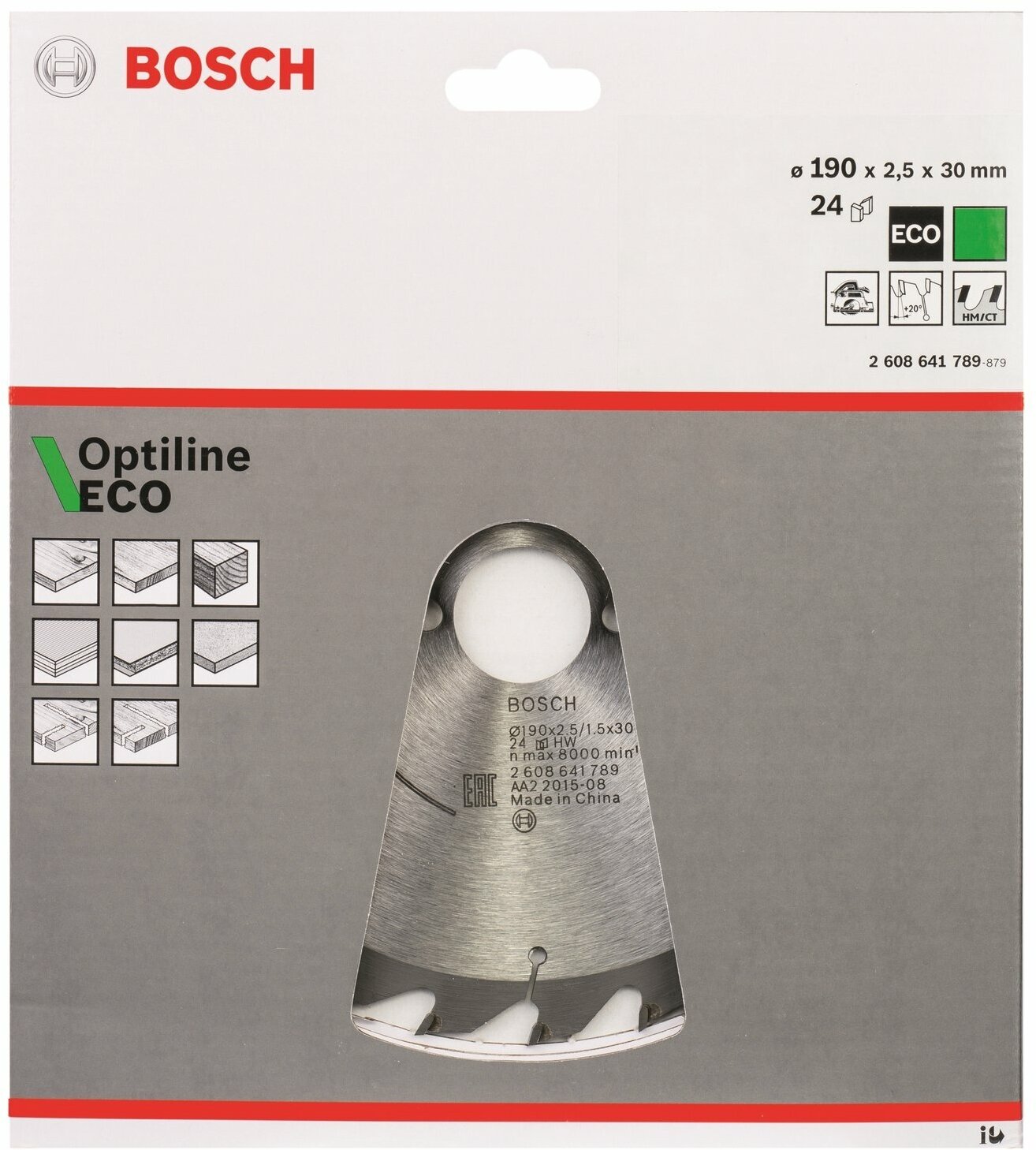 Диск пильный Bosch - фото №7