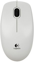 Мышь Logitech B100, белый