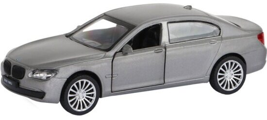 Масштабная модель Автопанорама JB1251260 BMW 760 LI, 1:46, серый