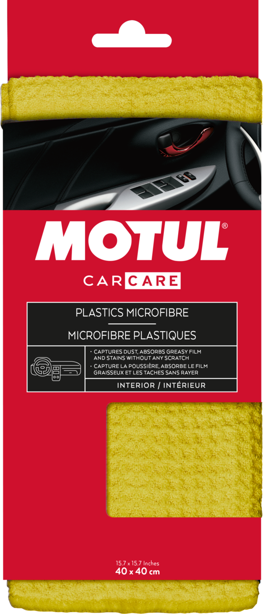 Микрофибра для чистки пластика CAR CARE MOTUL