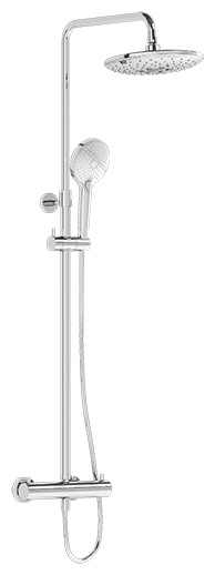 фото Душевая колонна Aquaheat Bliss 240 2F, цвет хром VitrA A47205EXP