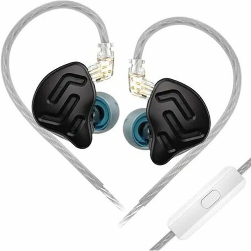 Наушники KZ Acoustics ZNA с микрофоном черный 2690₽