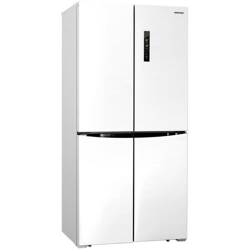 Холодильник NORDFROST RFQ 500 NFW inverter, Cross Door, 470 л, Total No Frost, белый металл