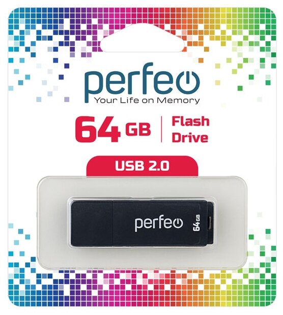 USB  Perfeo USB 64GB C04 Black