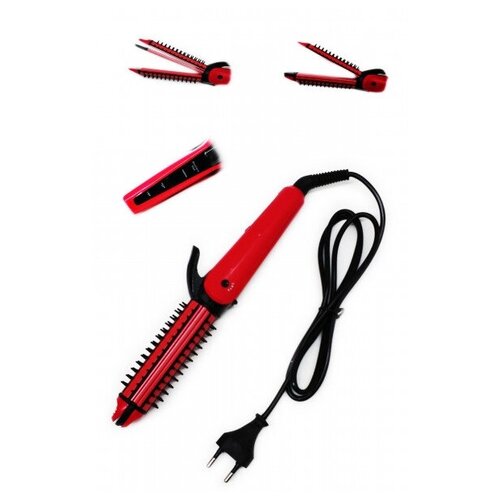 NHC-8890 плойка-бигуди для волос с расческой Nova с керамическим покрытием арт 145317 419000₽