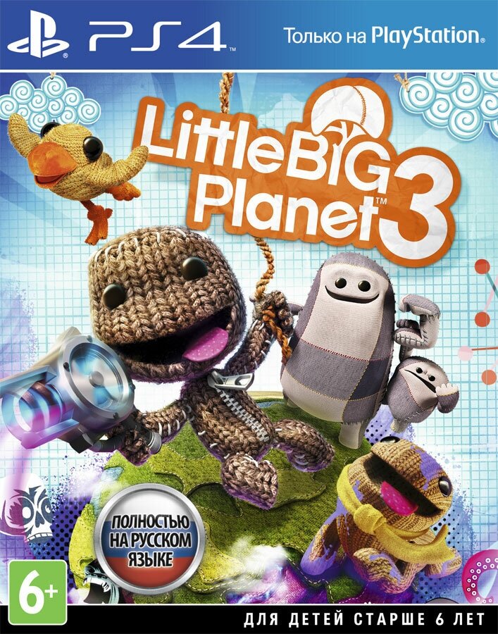 LittleBigPlanet 3 (Хиты PlayStation) (PS4, русская версия)