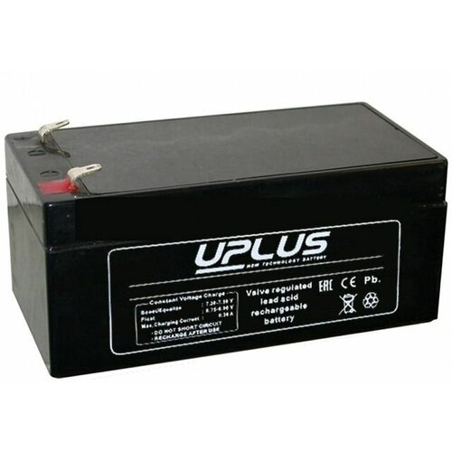 Аккумулятор (АКБ) UPLUS AGM Leoch US12-3,5 12V 3,5Ah для ИБП, стационарных установок 135/66/66 3,5 Ач (Юплас) АГМ leoch uplus hpg7b 4