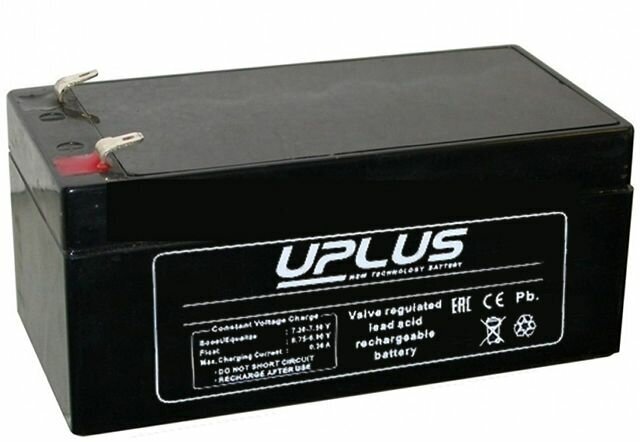 Аккумулятор для ИБП UPLUS AGM Leoch US12-3,5 12V 3,5Ah (135х66х66)
