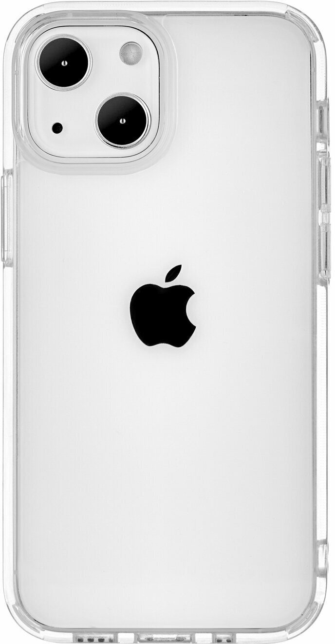 Чехол uBear Real Case для iPhone 13 mini, PC+TPU, прозрачный