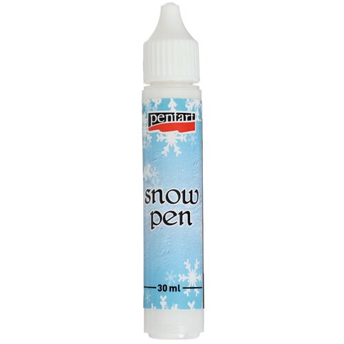 Паста текстурная Pentart, 30 мл, эффект снега, среднее зерно