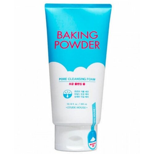 Etude Очищающая пенка с содой / Baking Powder Pore Cleansing Foam, 300 мл