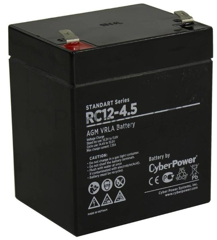 Батарея для ИБП CyberPower Standart series RC 12-4.5