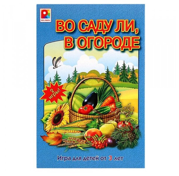 Настольно печатная игра  Во саду  ли в огороде   Радуга