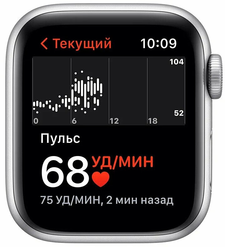 Смарт-часы APPLE Watch SE 2022 A2722 темная ночь (mnt83ll/a) - фото №11