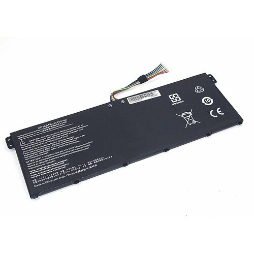 Аккумуляторная батарея для ноутбука Acer Chromebook 13 CB5-311 (AC14B18J) 11.4V 2600mAh OEM крышка матрицы для ноутбука acer nitro 5 spin np515 51 черная