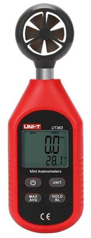 Анемометр 0-30 м/с UNI-T UT363